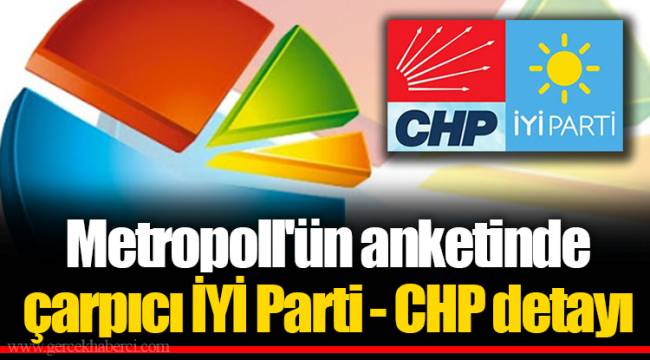 Metropoll'ün anketinde çarpıcı İYİ Parti - CHP detayı