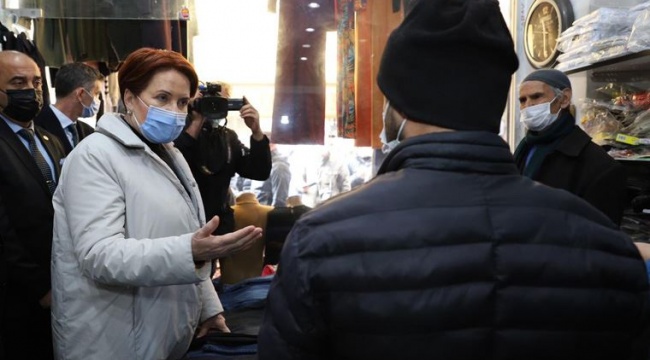 Midyatlı esnaf Akşener'e dert yandı: Destekten yararlanamadık!