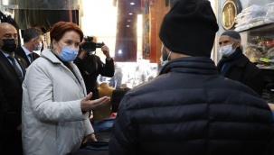Midyatlı esnaf Akşener'e dert yandı: Destekten yararlanamadık!