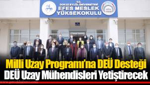Milli Uzay Programı’na DEÜ Desteği