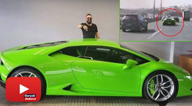 Milyonluk aracıyla makas atarken kaza yaptı