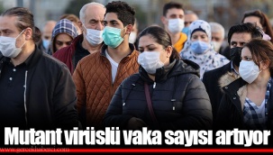 Mutant virüslü vaka sayısı artıyor