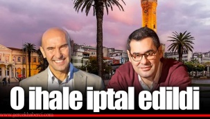 O ihale iptal edildi