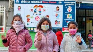 Okullarda yüz yüze eğitime başlandı