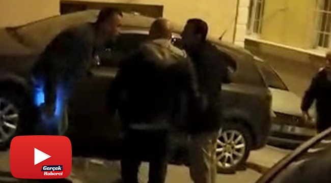 Otopark kavgasında eşinin önünde böyle saldırdılar