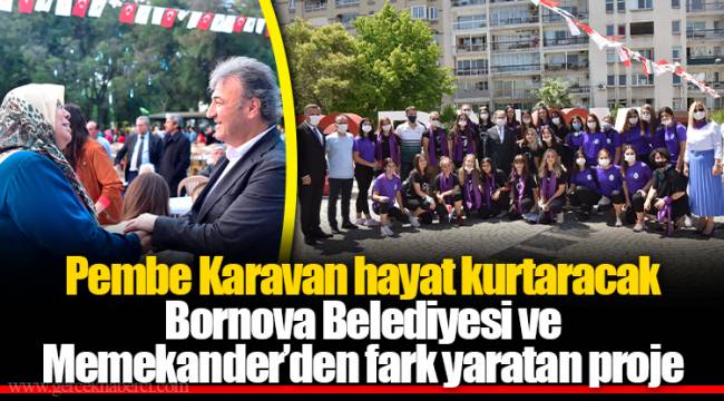 Pembe Karavan hayat kurtaracak