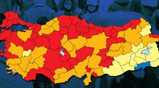 Risk haritasında 1 haftada 14 il daha kızardı, tek mavi il Şırnak kaldı. Bilim Kurulu uyardı...