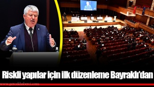 Riskli yapılar için ilk düzenleme Bayraklı’dan