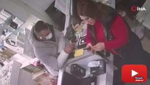 Saniyeler içinde telefon hırsızlığı kamerada