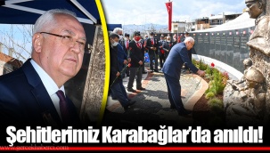 Şehitlerimiz Karabağlar’da anıldı!