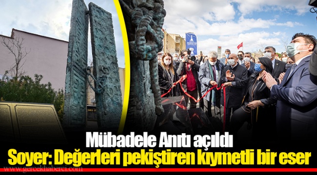 Soyer: Değerleri pekiştiren kıymetli bir eser