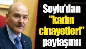 Soylu’dan