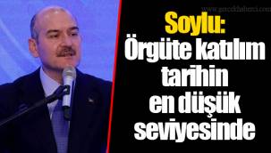 Soylu: Örgüte katılım tarihin en düşük seviyesinde