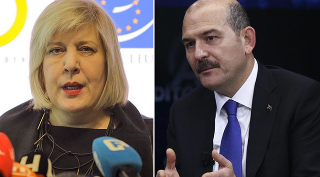 Süleyman Soylu'dan Avrupa Konseyi İnsan Hakları Komiseri'nin mektubuna yanıt