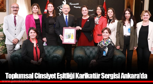 Toplumsal Cinsiyet Eşitliği Karikatür Sergisi Ankara’da