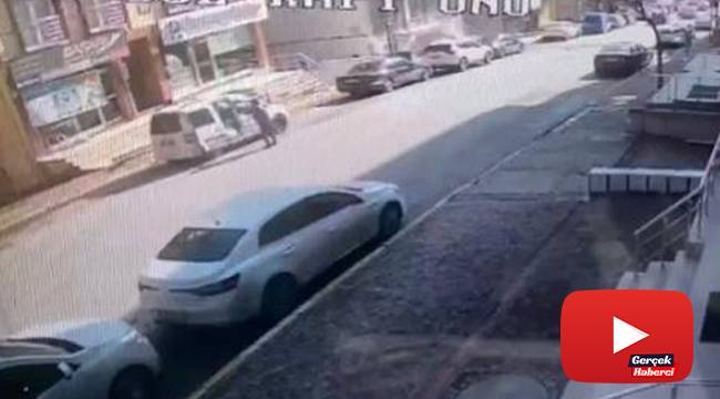 Ümraniye’de sokakta silahlı dehşet kamerada