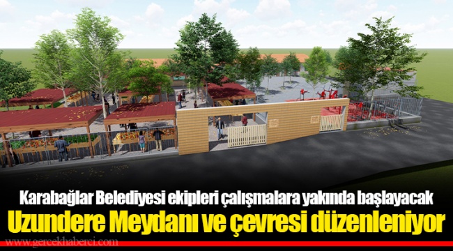 Uzundere Meydanı ve çevresi düzenleniyor
