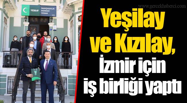 Yeşilay ve Kızılay, İzmir için iş birliği yaptı