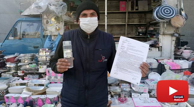 Yüzüne kolonya süren sürücünün ehliyetine el konuldu