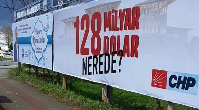 '128 Milyar Dolar Nerede?' afişine en üst sınırdan ceza kesildi