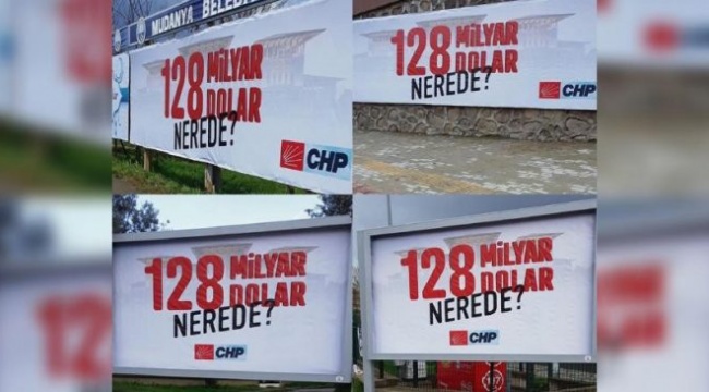 “128 milyar dolar nerede” sorusunu çağrıştıracak tüm pankartların yasaklanması istendi