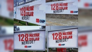 “128 milyar dolar nerede” sorusunu çağrıştıracak tüm pankartların yasaklanması istendi