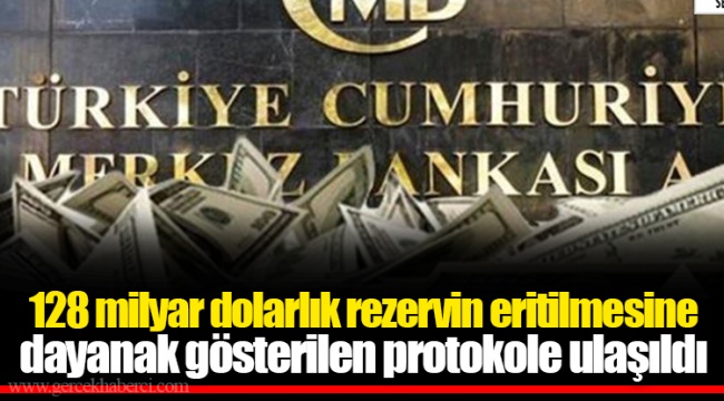 128 milyar dolarlık rezervin eritilmesine  dayanak gösterilen protokole ulaşıldı