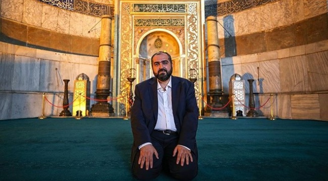 Ayasofya Camii Baş İmamı Mehmet Boynukalın görevinden ayrıldı