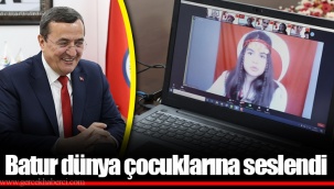Batur dünya çocuklarına seslendi