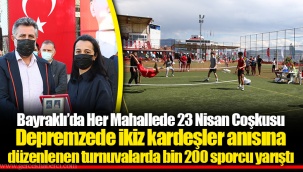 Bayraklı’da Her Mahallede 23 Nisan Coşkusu