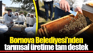 Bornova Belediyesi’nden tarımsal üretime tam destek