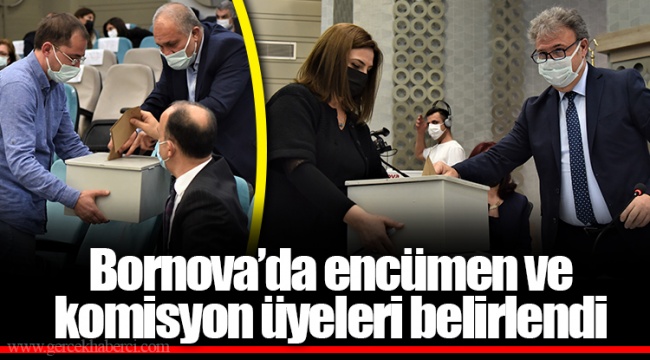 Bornova’da encümen ve komisyon üyeleri belirlendi 
