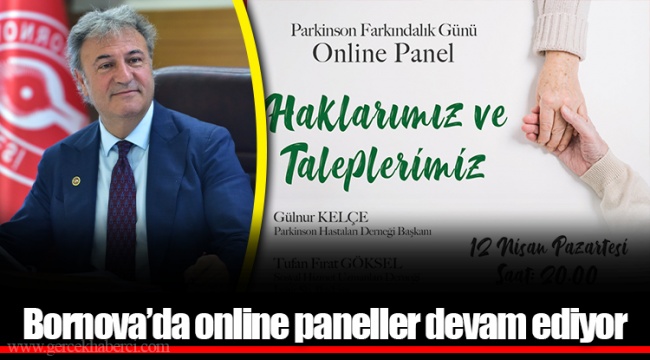 Bornova’da online paneller devam ediyor