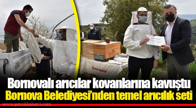 Bornovalı arıcılar kovanlarına kavuştu