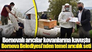 Bornovalı arıcılar kovanlarına kavuştu