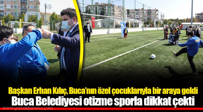 Buca Belediyesi otizme sporla dikkat çekti