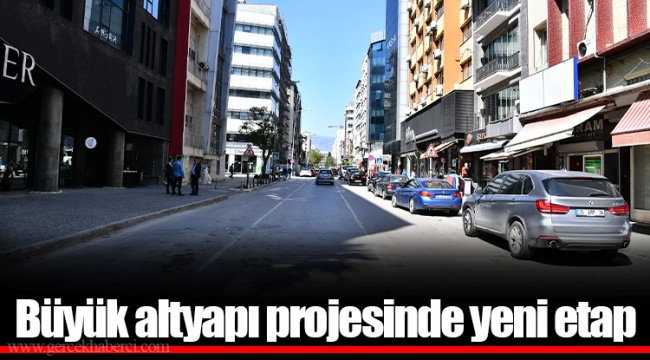Büyük altyapı projesinde yeni etap