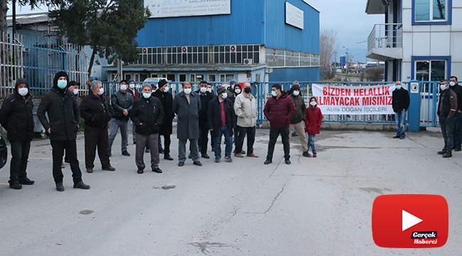 Cenazede haklarını helal etmedikleri patronlarının yüzünden hacizlik oldular
