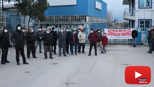 Cenazede haklarını helal etmedikleri patronlarının yüzünden hacizlik oldular