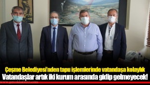 Çeşme Belediyesi’nden tapu işlemlerinde vatandaşa kolaylık