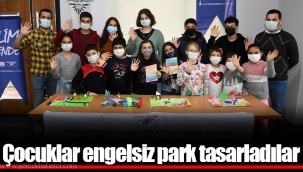 Çocuklar engelsiz park tasarladılar