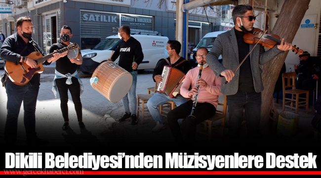 Dikili Belediyesi’nden Müzisyenlere Destek