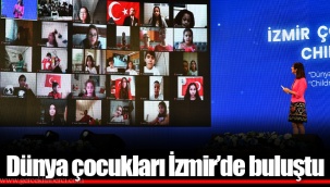 Dünya çocukları İzmir’de buluştu