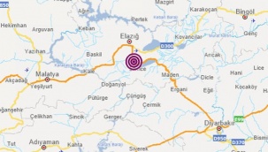 Elazığ'daki 3.6 büyüklüğünde deprem!