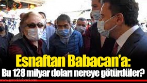 Esnaftan Babacan'a: Bu 128 milyar doları nereye götürdüler?