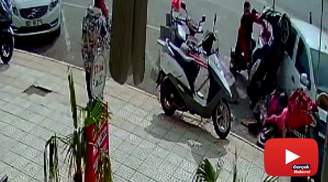 Gaz kolu takılı kalınca olanlar oldu