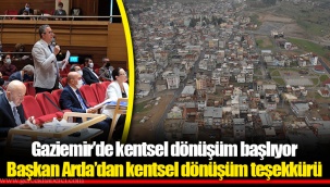 Gaziemir’de kentsel dönüşüm başlıyor