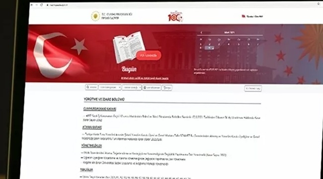 'Güvenlik soruşturması' Resmi Gazete'de yayınlanarak yasalaştı