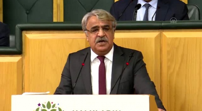 HDP Eş Başkanı Sancar: Oylamasını tekrarladıkları iç güvenlik yasası benzeri düzenleme, bir fişleme yasasıdır, olağanüstü hali kalıcı kılma çabasıdır