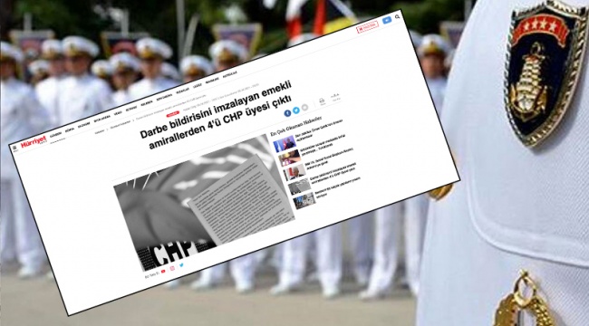 Hürriyet, 'fişleme' tepkilerine neden olan metni değiştirdi, başlıktaki 'darbe bildirisi' ifadesini kaldırdı